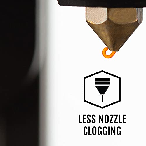 HATCHBOX 1.75mm Black PLA 3D Printer Filament, 1 KG Spool, Dimensional Accuracy +/- 0.03 mm, 3D Printing Filament