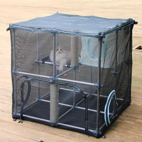Catio Outdoor Cat Enclosure, Mega Kit for Outdoor and Indoor(Mega Kit)