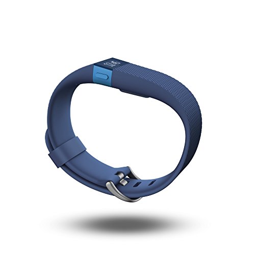 Fitbit Charge HR Wireless Activity Wristband (Black, Large)
