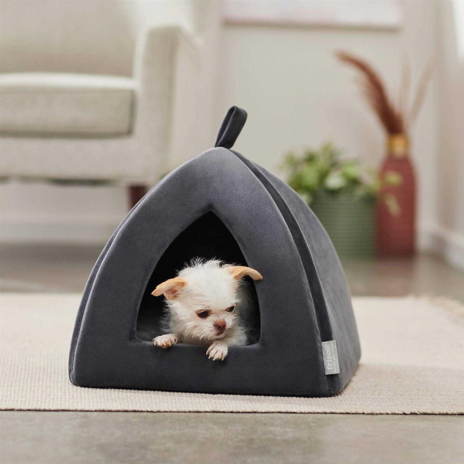 Frisco Covered Tent Cat & Dog Bed - Pet Supplies online store