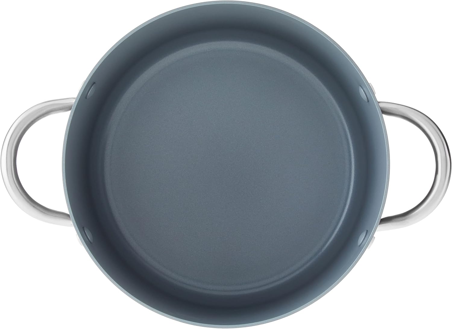 GreenPan Lima Hard Anodized Healthy Ceramic Nonstick 8QT Stock Pot with Lid, PFAS-Free, Oven Safe, Gray