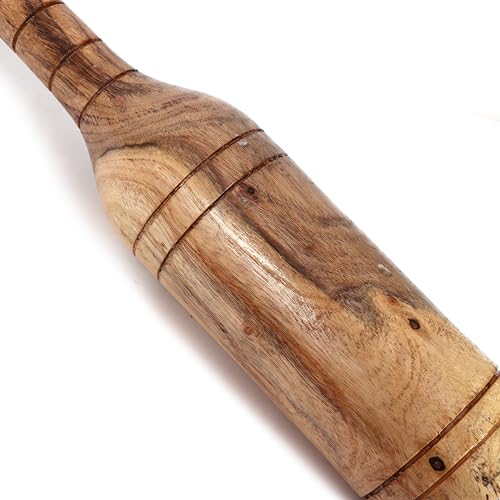 KNK MUGDAR FITNESS BAR INDIAN CLUB MUDGAR BHEEM MACE SHOULDER EQUIPMENT MEEL KARLA KATAI MUGDAL FITNESS DURABLE WOODEN EQUIPMENT