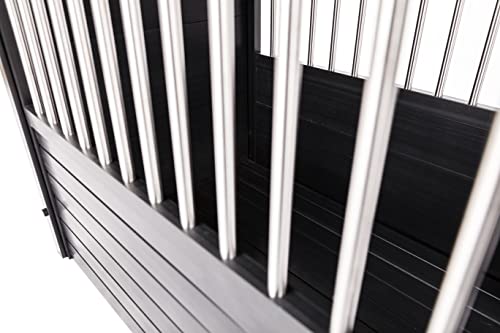 New Age Pet ecoFLEX Pet Crate/End Table, Small, Espresso 23.8