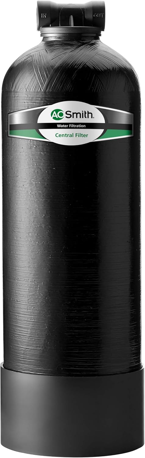 AO Smith Whole House Water Softener Alternative - Salt Free Descaler System for Home - Works with City & Well Water Filters - 6yr, 600,000 Gl, AO-WH-DSCLR