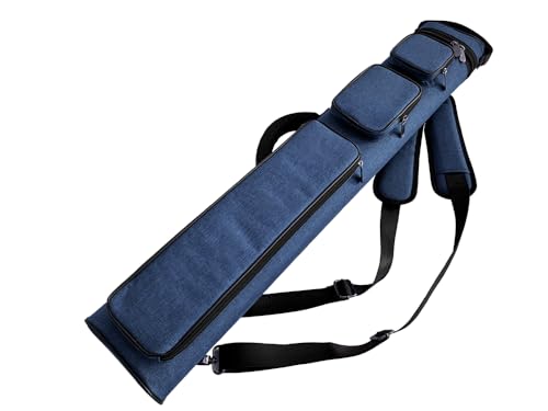 Champion 2X4,3x6 Nylon/Leatherette Billiard Pool Cue Stick Hard Carrying Case 4S2B, 6S3B