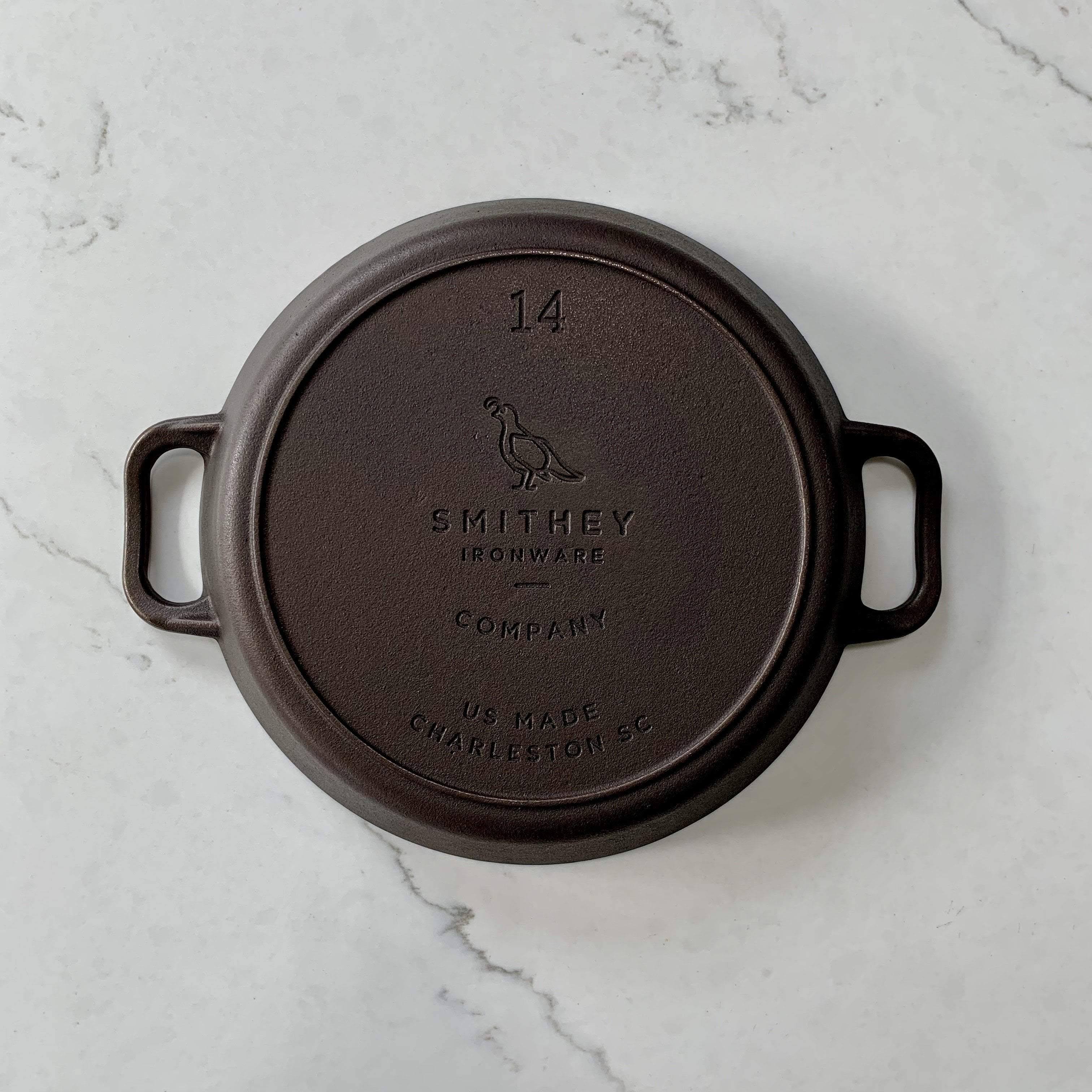 Smithey Cast Iron 14x22 Dual Handle Skillet
