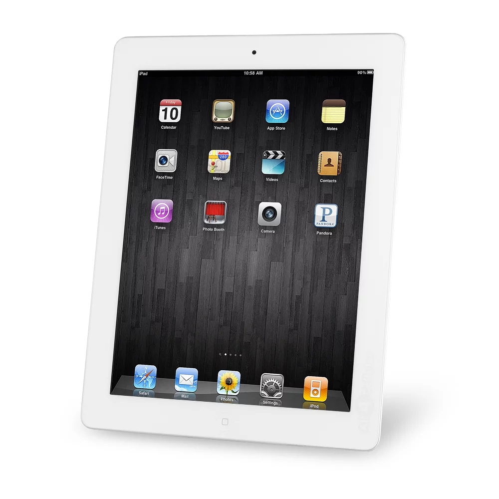 Restored Apple iPad 4 32GB Wi-Fi - White / Silver (Refurbished)
