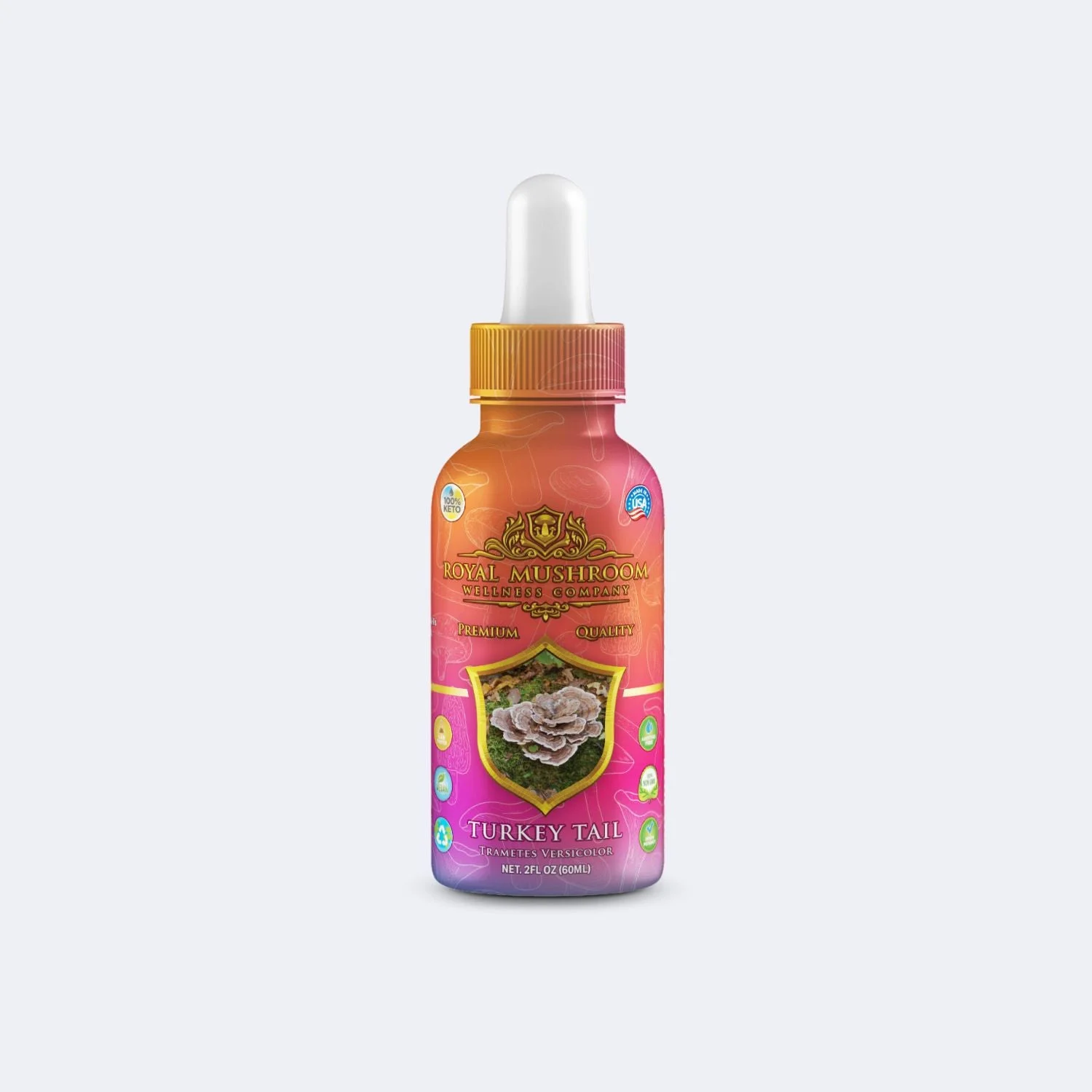 Turkey Tail Mushroom Oil Tincture 60ml