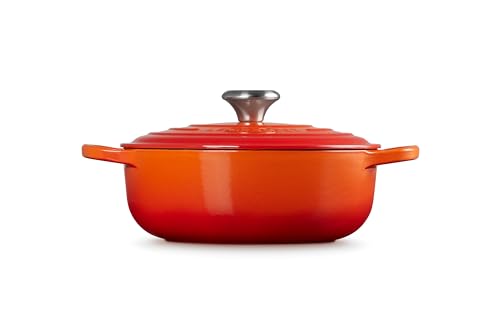 Le Creuset Enameled Cast Iron Signature Sauteuse Oven, 3.5 qt., Cerise