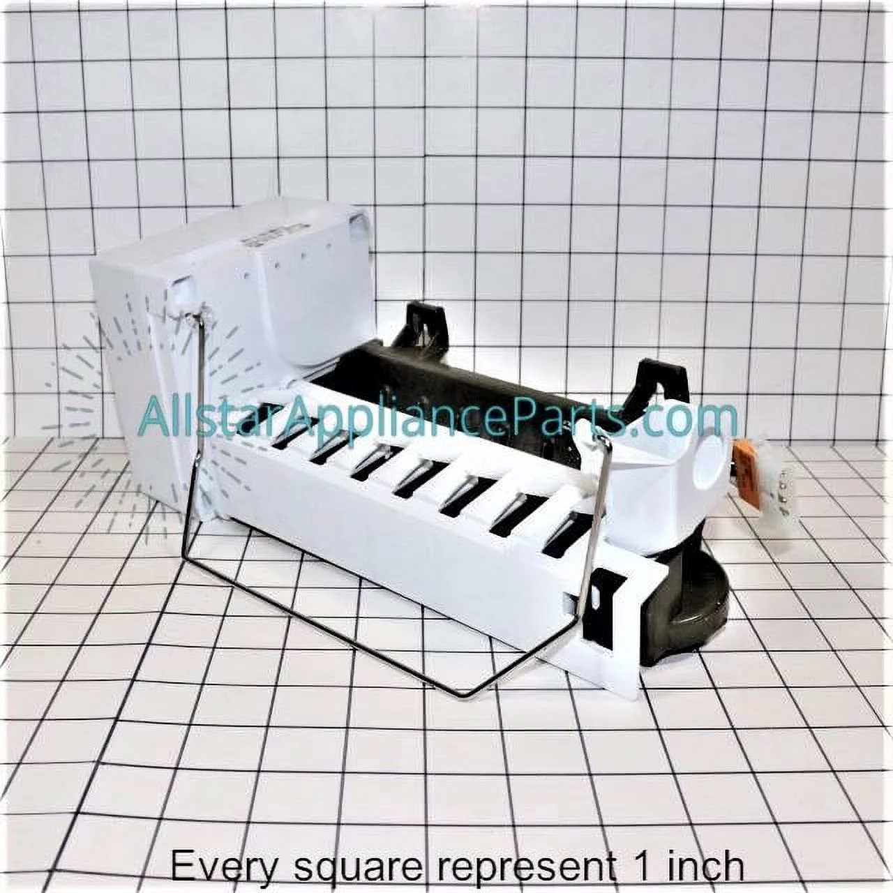 Whirlpool Ice Maker Assembly 4317943 (Ice Maker With arm & Wire Harness)