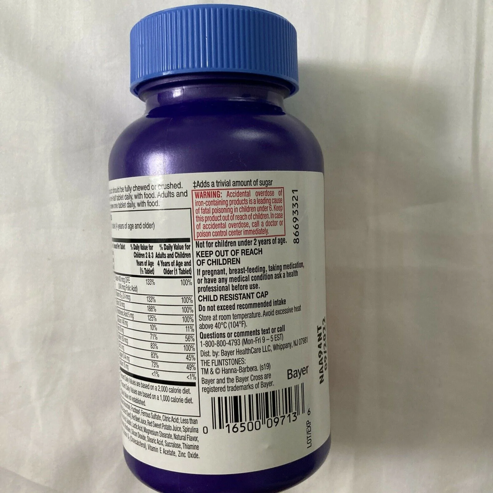 Flintstones Chewable Tablets Complete 150 Tablets (Pack of 4)