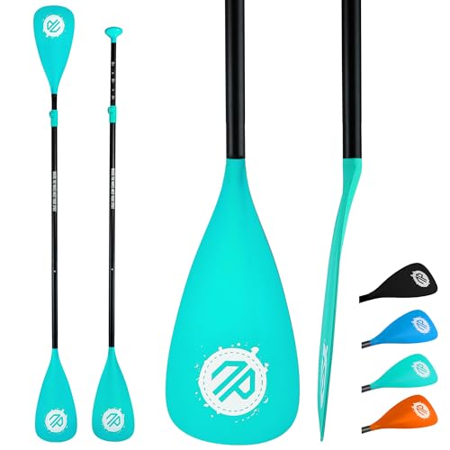 niphean Sup Paddle, 3&4-Piece Detachable Floating Paddle Board Paddles, Adjustable Kayak Paddle, Durable Oars