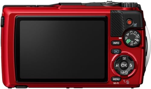 Olympus Tough TG-7 Digital Camera (Red)