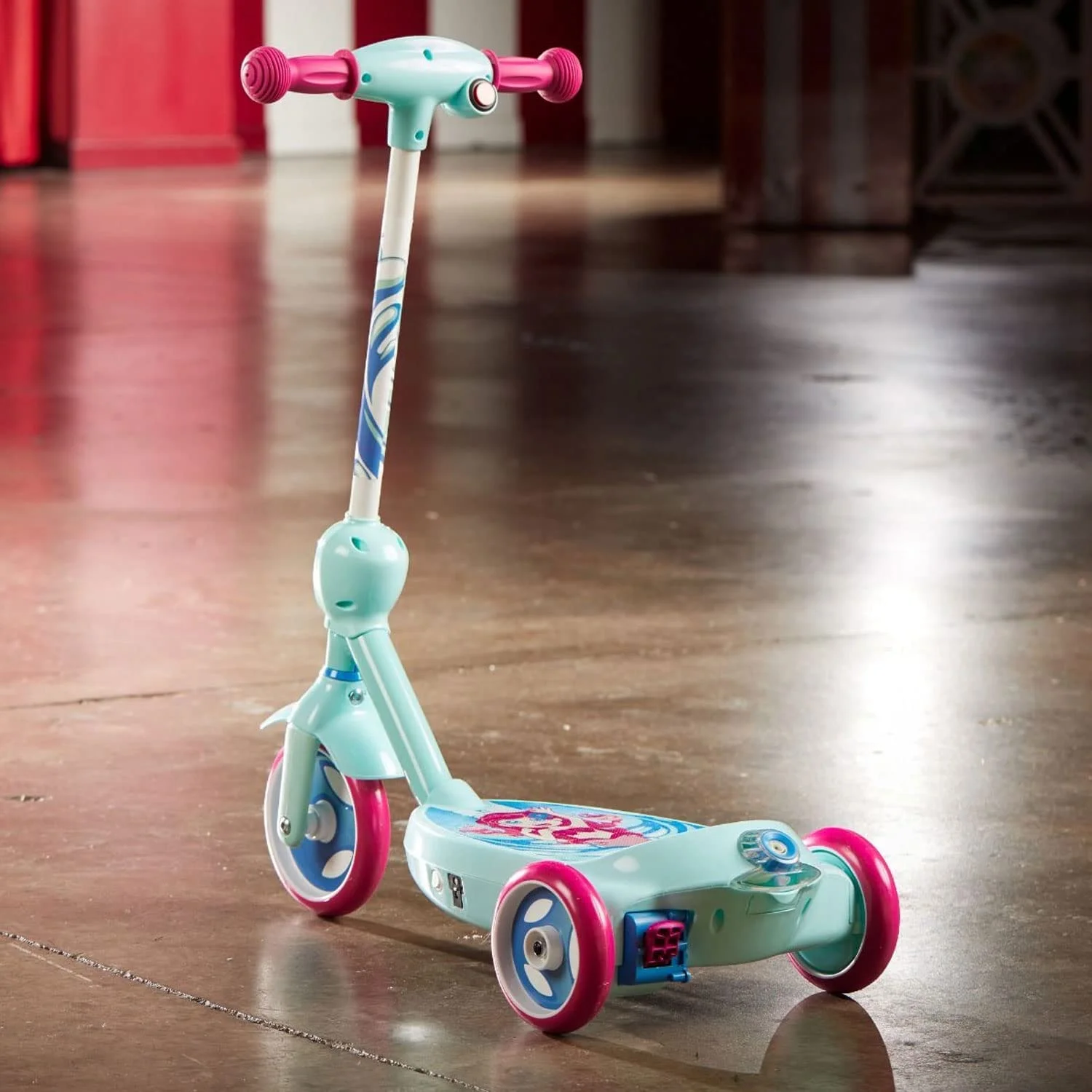 Huffy 18037P 6V 2 in 1 Bubble Scooter (Mermaid) Toy, Pink