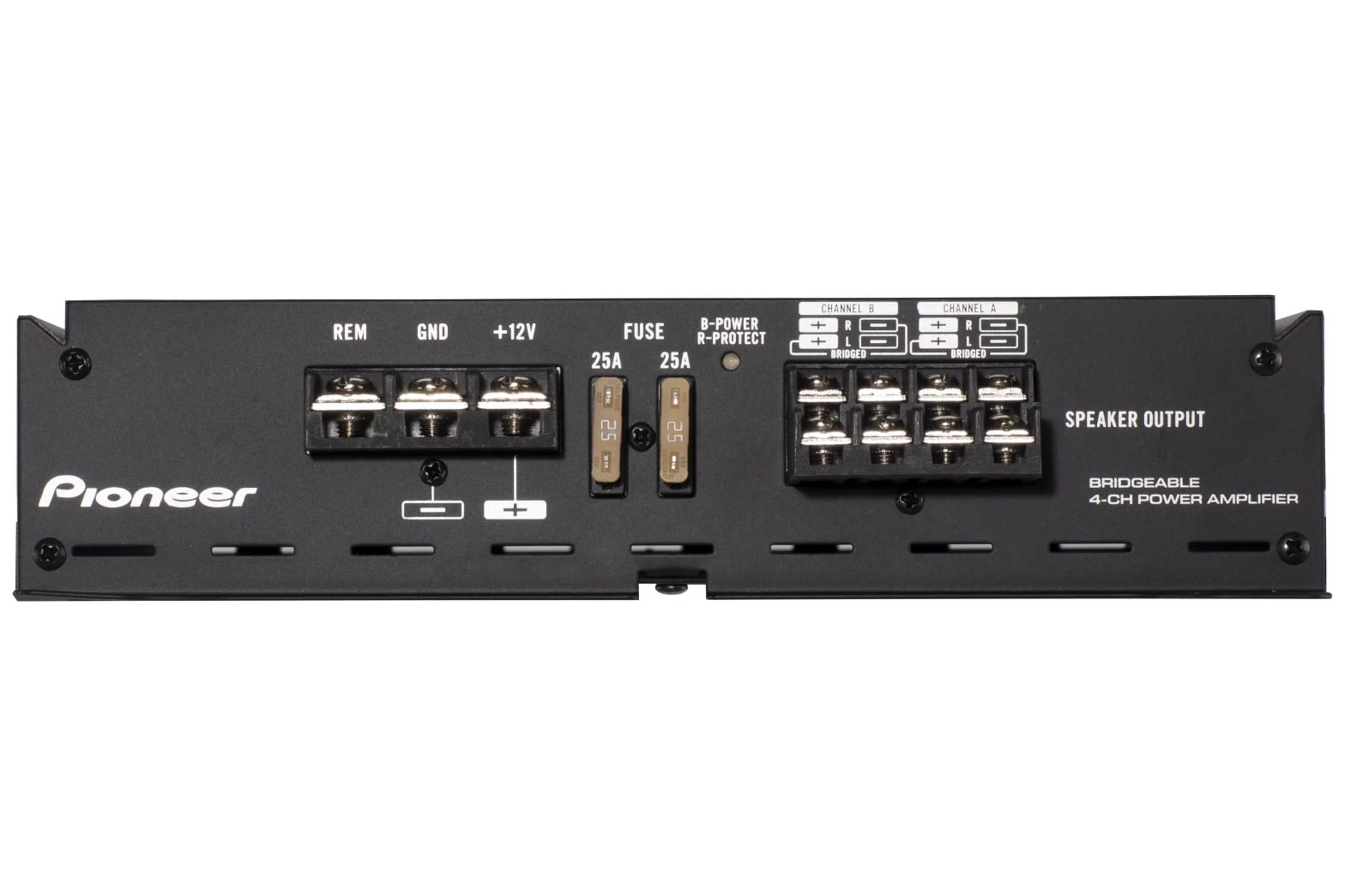 Pioneer GM-E360X4 4-Channel Bridgeable Amplifier | Class AB | 1000w Max Power Amp
