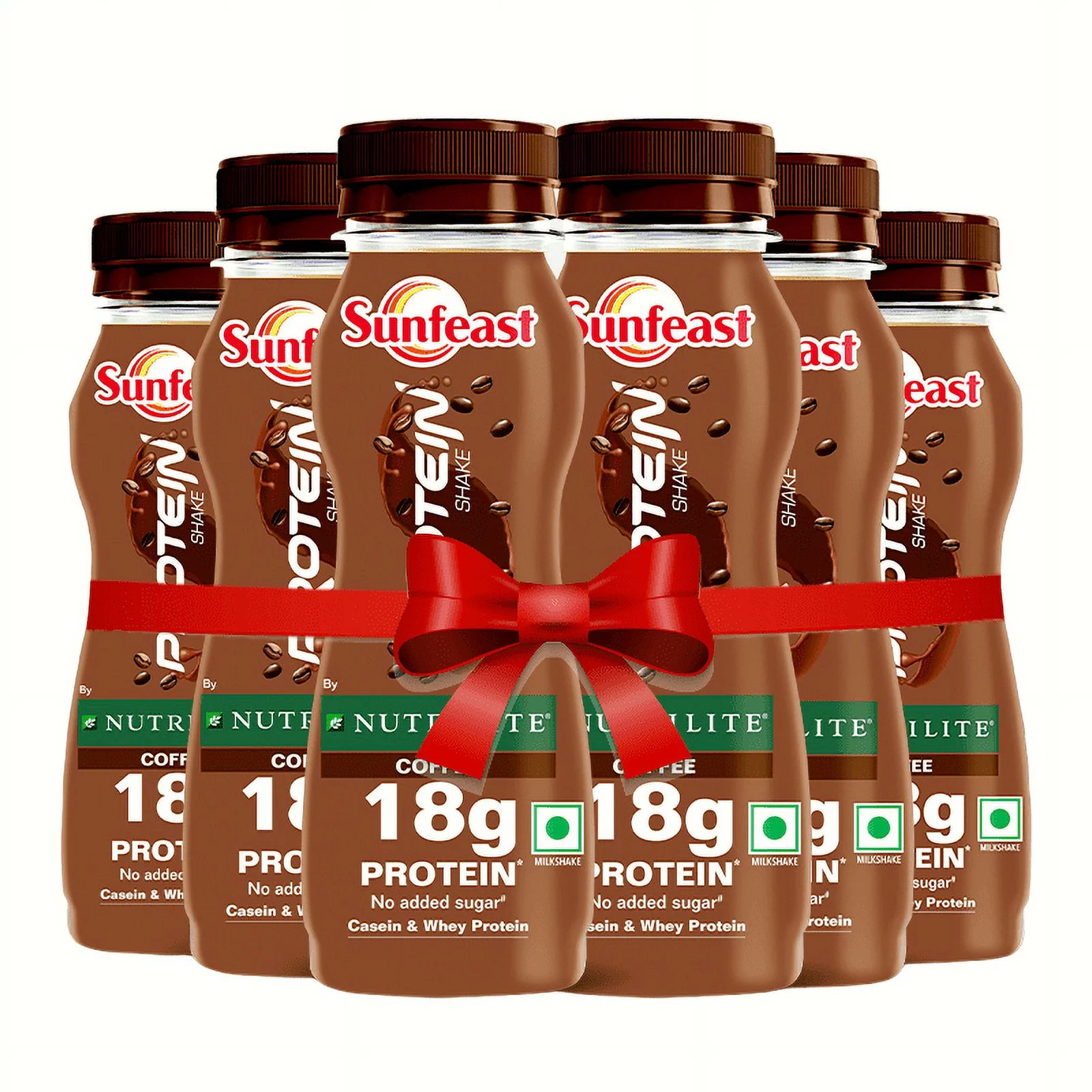 Amway NUTRILITE ITC Sunfeast Protein Shake By Nutrilite (Pack Of 6)