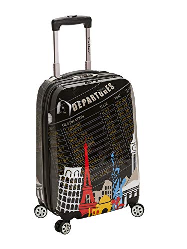 Rockland Departure Hardside Spinner Wheel Luggage, America, Carry-On 20