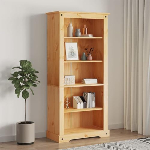 5-Tier Bookcase Mexican Pine Corona Range 31.9