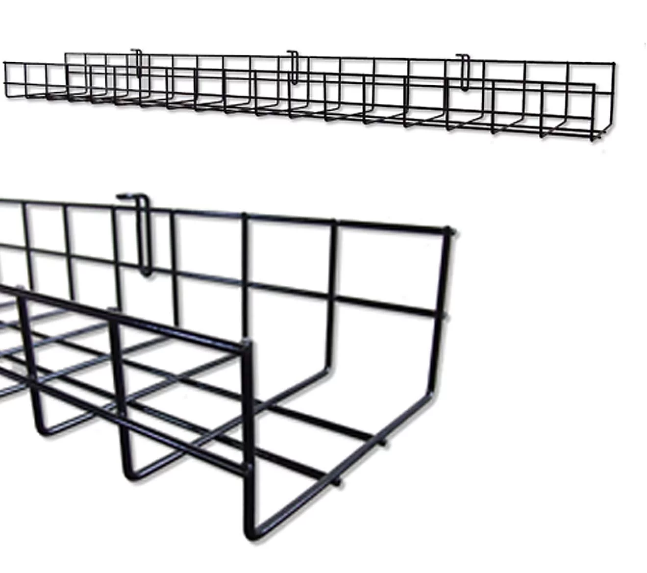 36 Inch Under Desk Cable Organizer - Wire Manager Computer Cord Tray for Office & Home