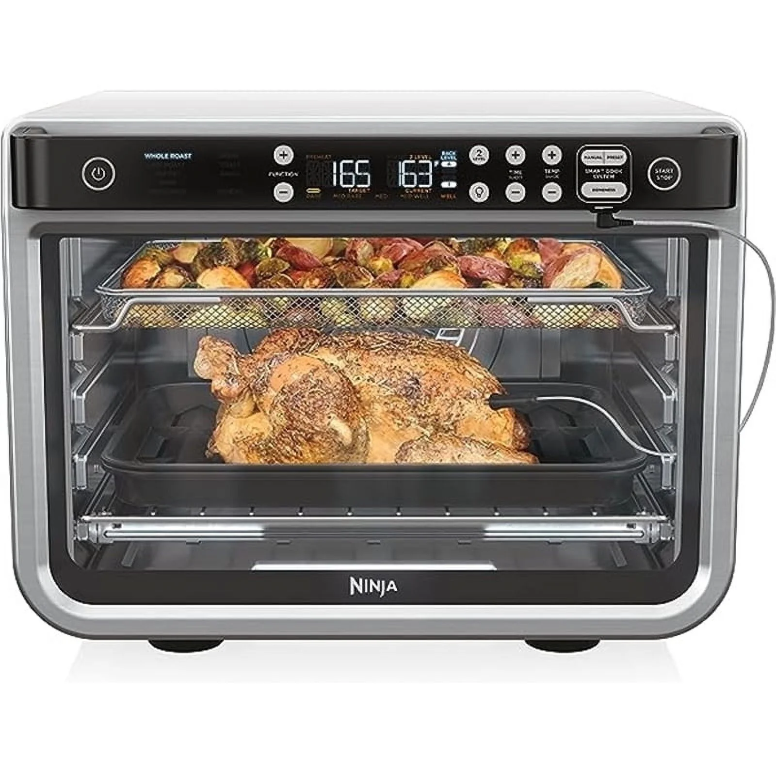 Ninja Foodi DT201C 10-in-1 XL Pro Air Fry Oven, Silver (Used - Good)
