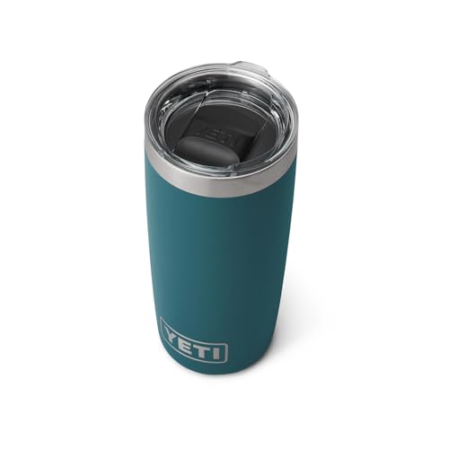 YETI Rambler 10 oz Tumbler, Stainless Steel, Vacuum Insulated with MagSlider Lid, Firefly Yellow