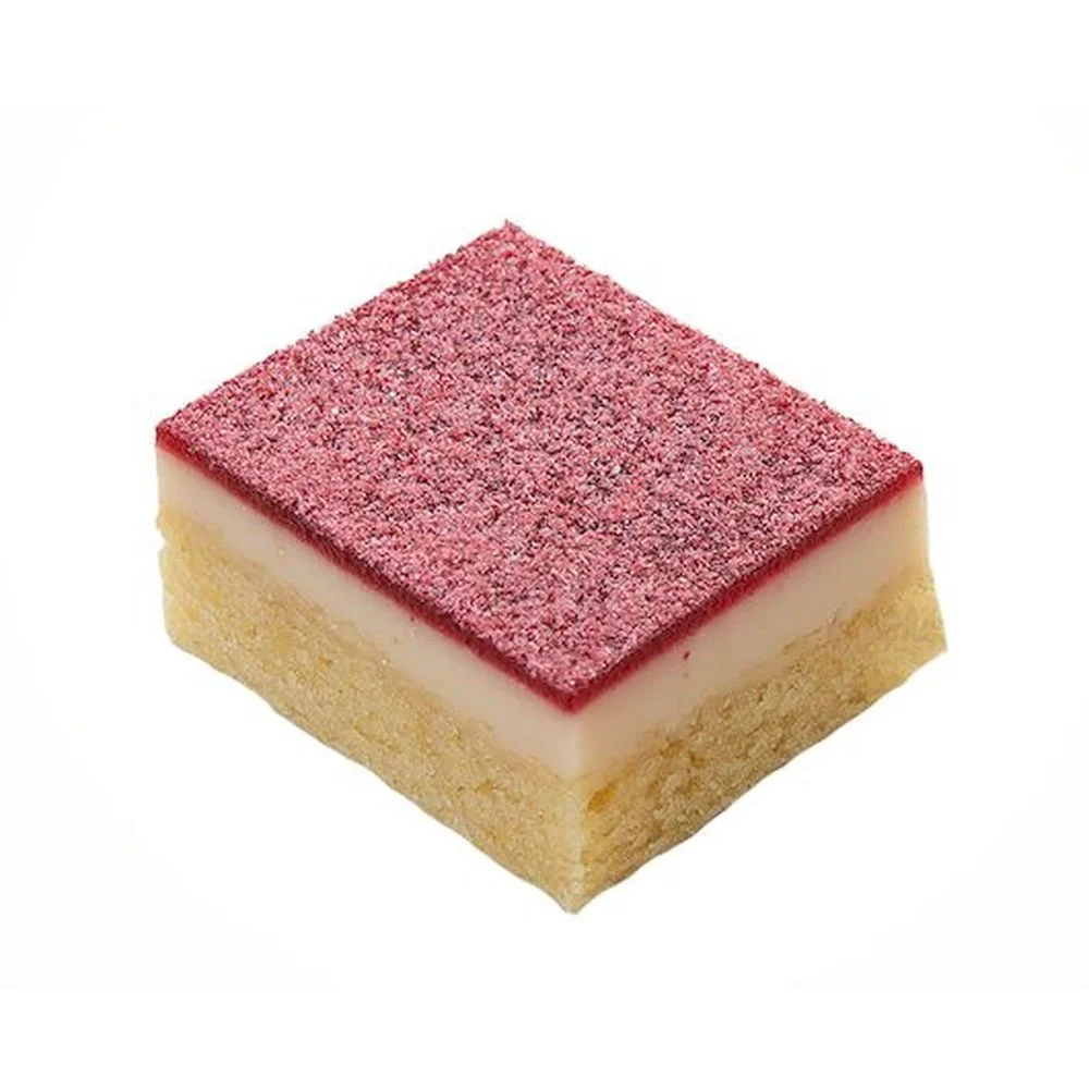Elis Cheesecake Vegan Lemon Raspberry Cheesecake, 20 count -- 4 per case