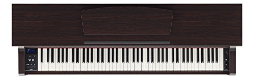 Yamaha Arius, 88-Key Weighted Action Digital Beginner and Intermediate Players, Dynamic Response, Grand Piano Sound, 3-Pedal Unit, Upright Design, Bench Included, Dark Rosewood (YDP105R)