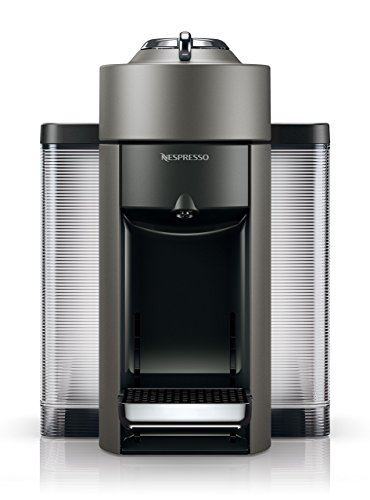 Nespresso Vertuo Coffee and Espresso Maker by De'Longhi, Graphite Metal