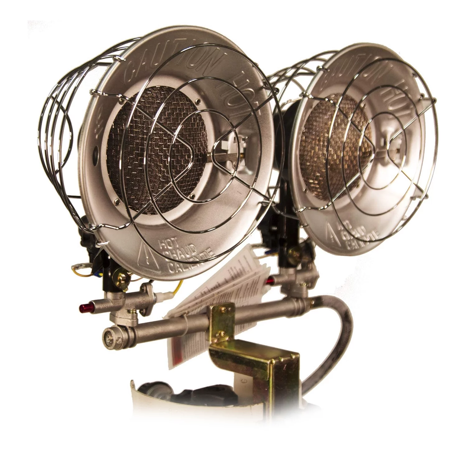 Dura Heat TT-30CSA Double Burner Outdoor Propane Tank Top Radiant Heater