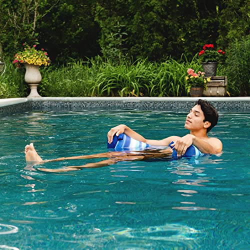 Big Joe Noodle Sling, No Inflation Needed, Pool Float with Armrests, Quick Draining Fabric, Cup Holder