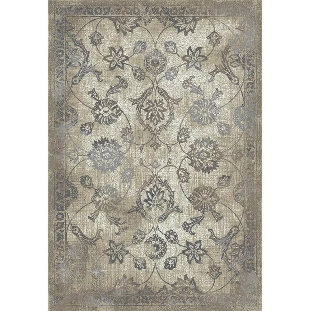 Mayberry Rug AU5031 5X8 5 ft. 3 in. x 7 ft. 3 in. Augusta Evelyn Antique Area Rug
