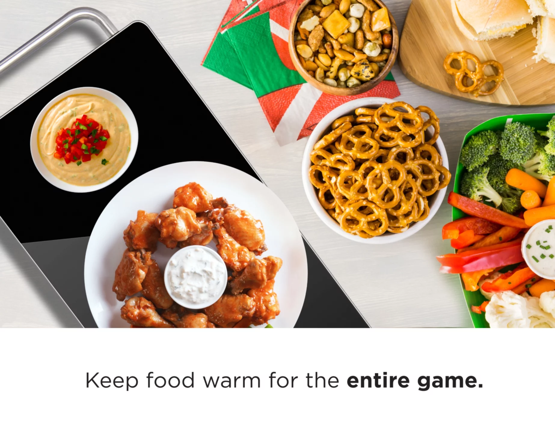 Chefman Electric Warming Tray w/ 23