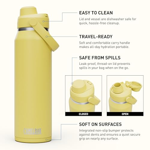 CamelBak Thrive Chug Insulated Stainless Steel Water Bottle Sky Blue, 32oz
