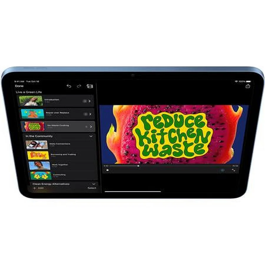 2022 Apple 10.9-inch iPad Wi-Fi 64GB - Blue (10th Generation)