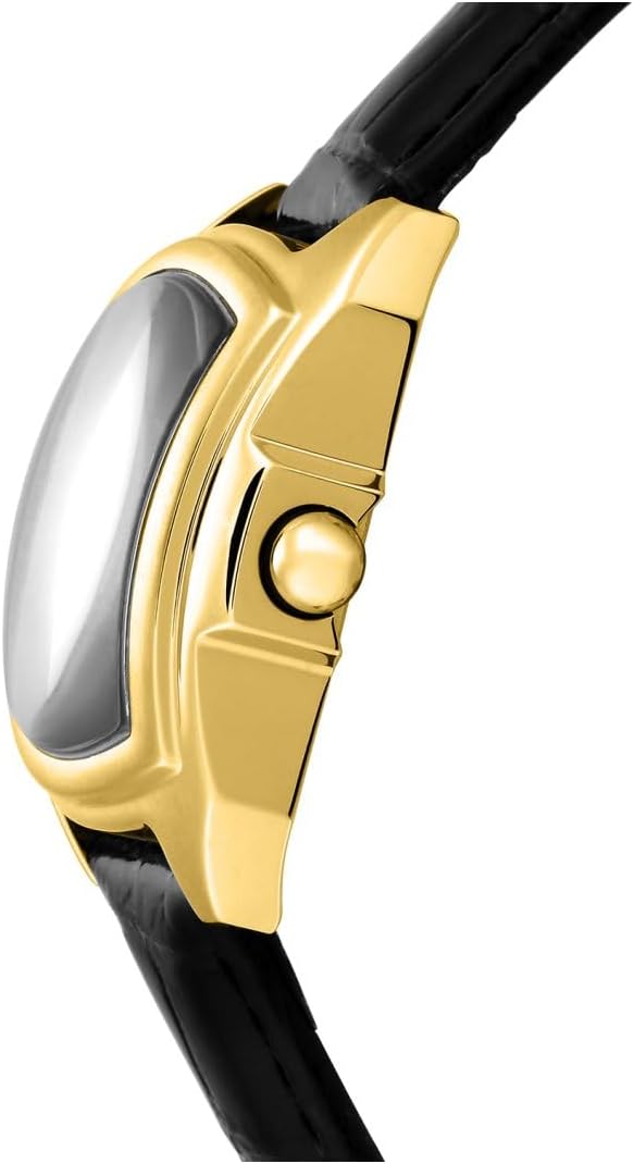 Invicta Women's 13834 Lupah White Mother-Of-Pearl Dial Black Patent Leather Watch