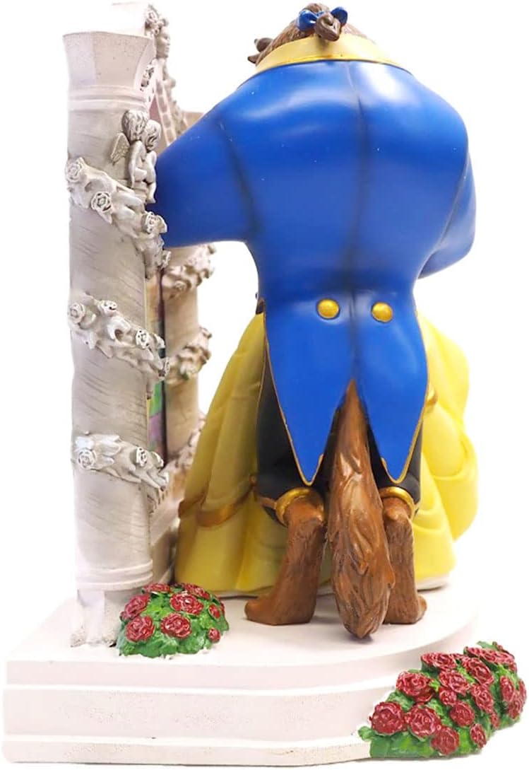 Enesco Disney Showcase Beauty and The Beast Belle Dancing Lit Figurine, 9 Inch, Multicolor