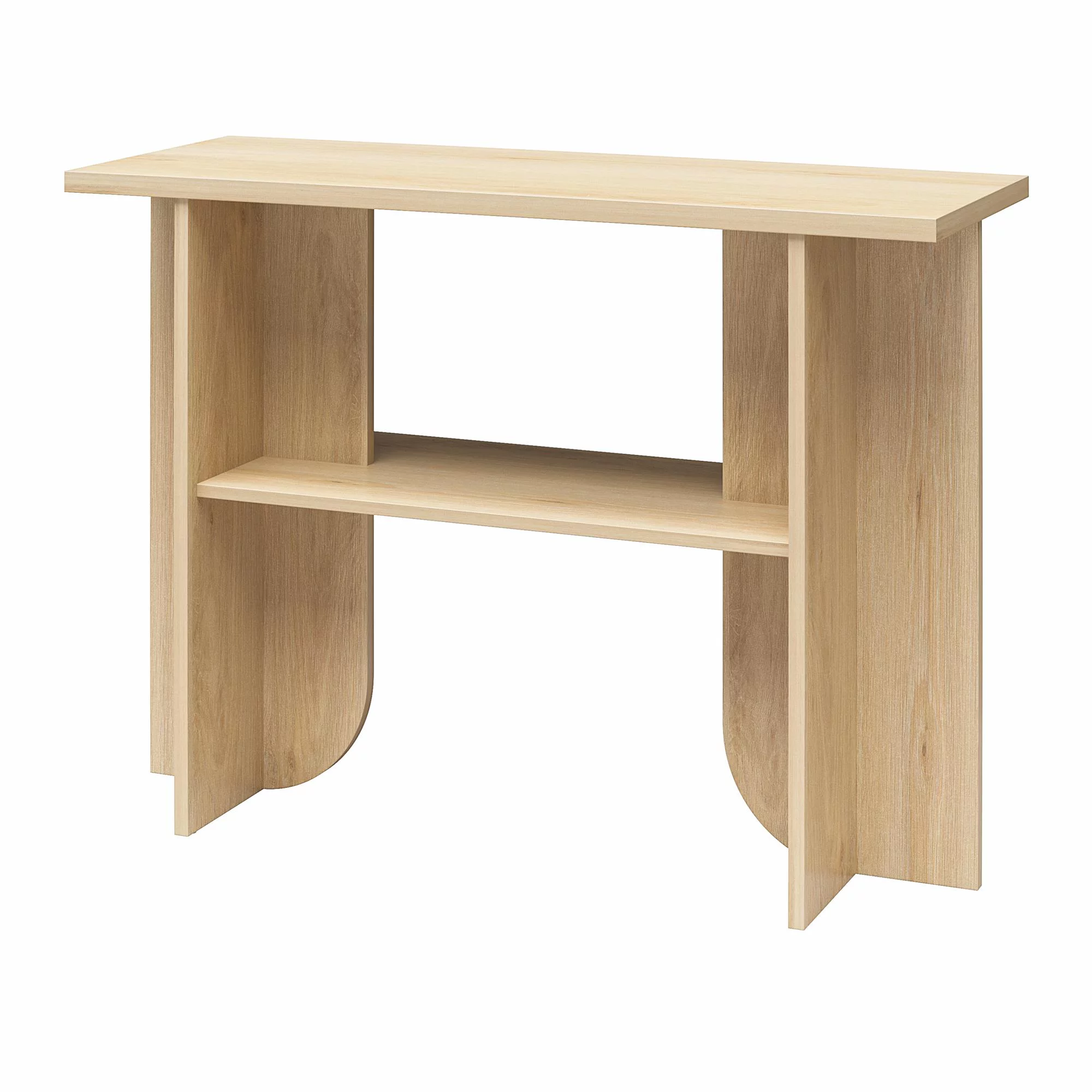 Voler Console Table, Light Oak
