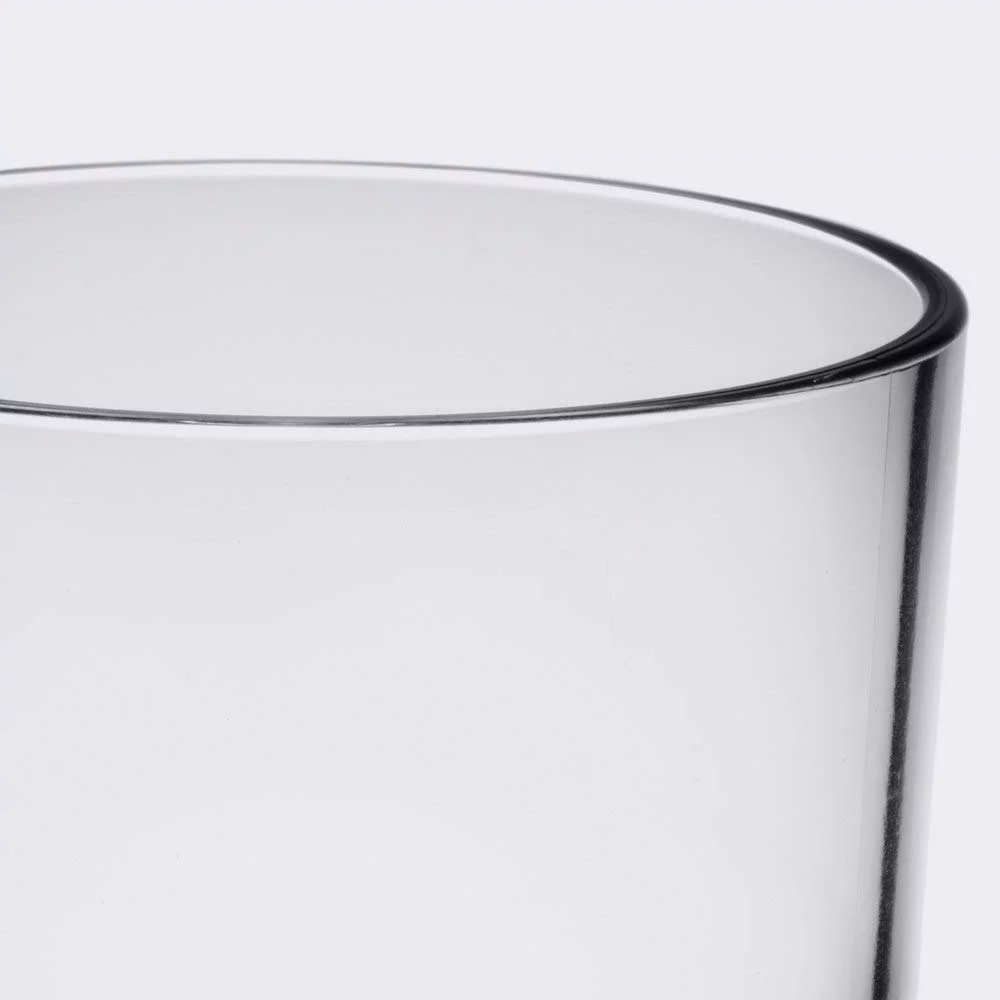 G.E.T. Shatterproof Heavy-Duty Plastic Margarita Beer Schooner,BPA Free, 36 Ounce, Clear (Set of 12)