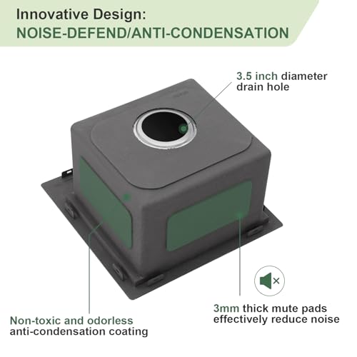 25 Inch Utility Laundry Sink Drop In 16 Gauge Stainless Steel Single Bowl Laundry Room Sink Laundry & Utility Room Kitchen Sinks 25