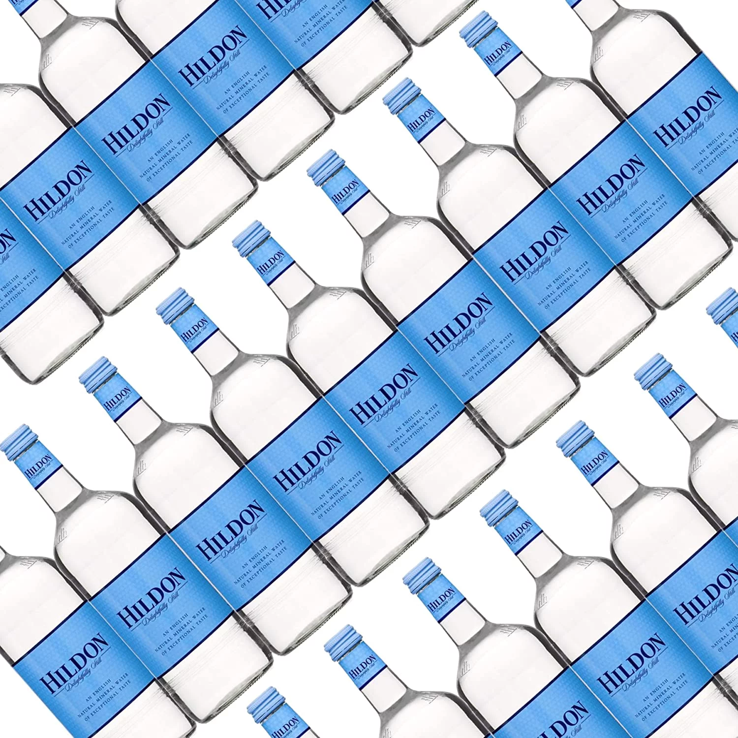 Hildon - Delightfully Still (Non-Sparkling) Natural Mineral Water, 11.2 fl oz (6 Glass Bottles)