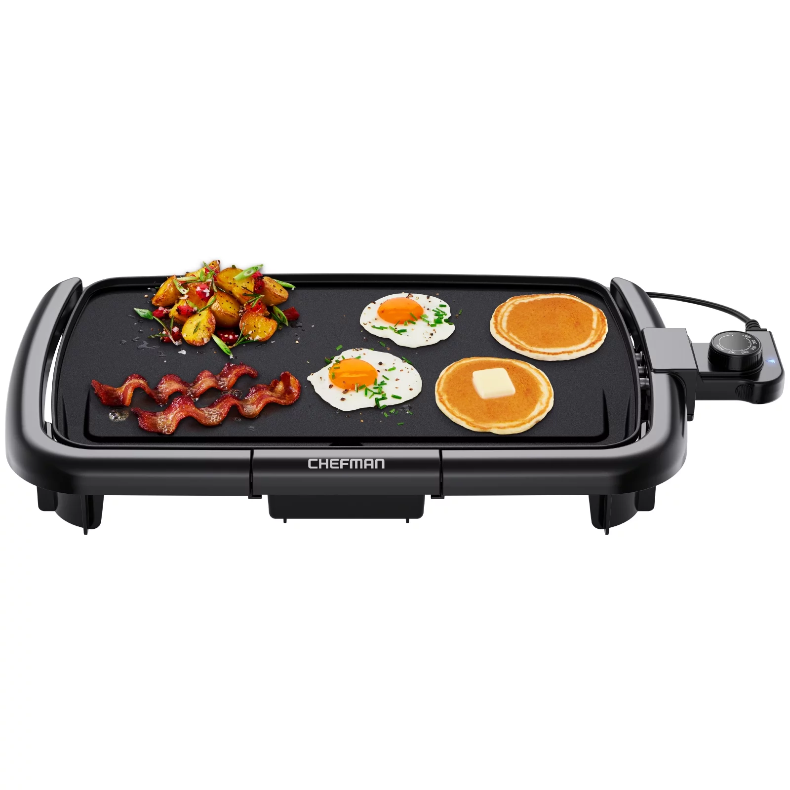 Chefman Electric Griddle w/ Immersible Flat Top, Non-Stick 10