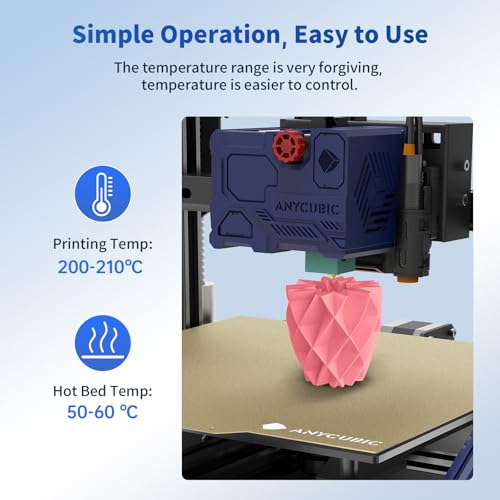 ANYCUBIC PLA+ 3D Printer Filament Bundle, PLA Plus 1.75mm Dimensional Accuracy +/- 0.02mm, Fit Most FDM 3D Printers, 1KG Spool, 2KG Gray+Gray