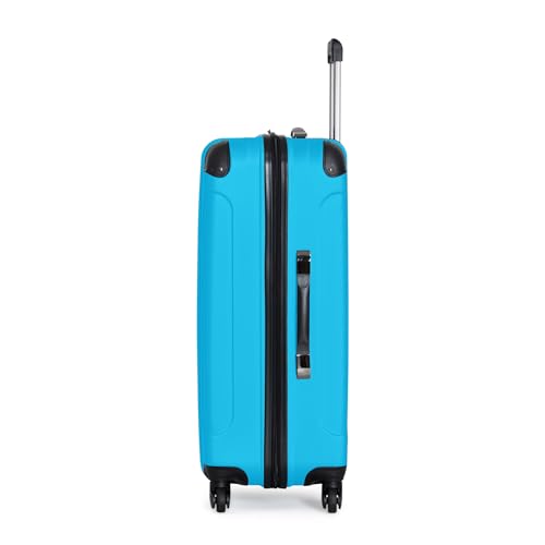 Kenneth Cole REACTION Out of Bounds Lightweight Hardshell 4-Wheel Spinner Luggage, Cobalt Blue, 20-Inch Carry On