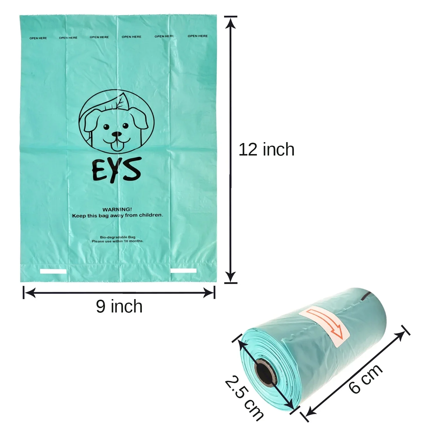 E Y S Ultimate Dog Walking Combo: Eco-Friendly Poop Bags (120 Count), Convenient Waste Bag Carrier  Collapsible Flip-Top Water Bottle Set