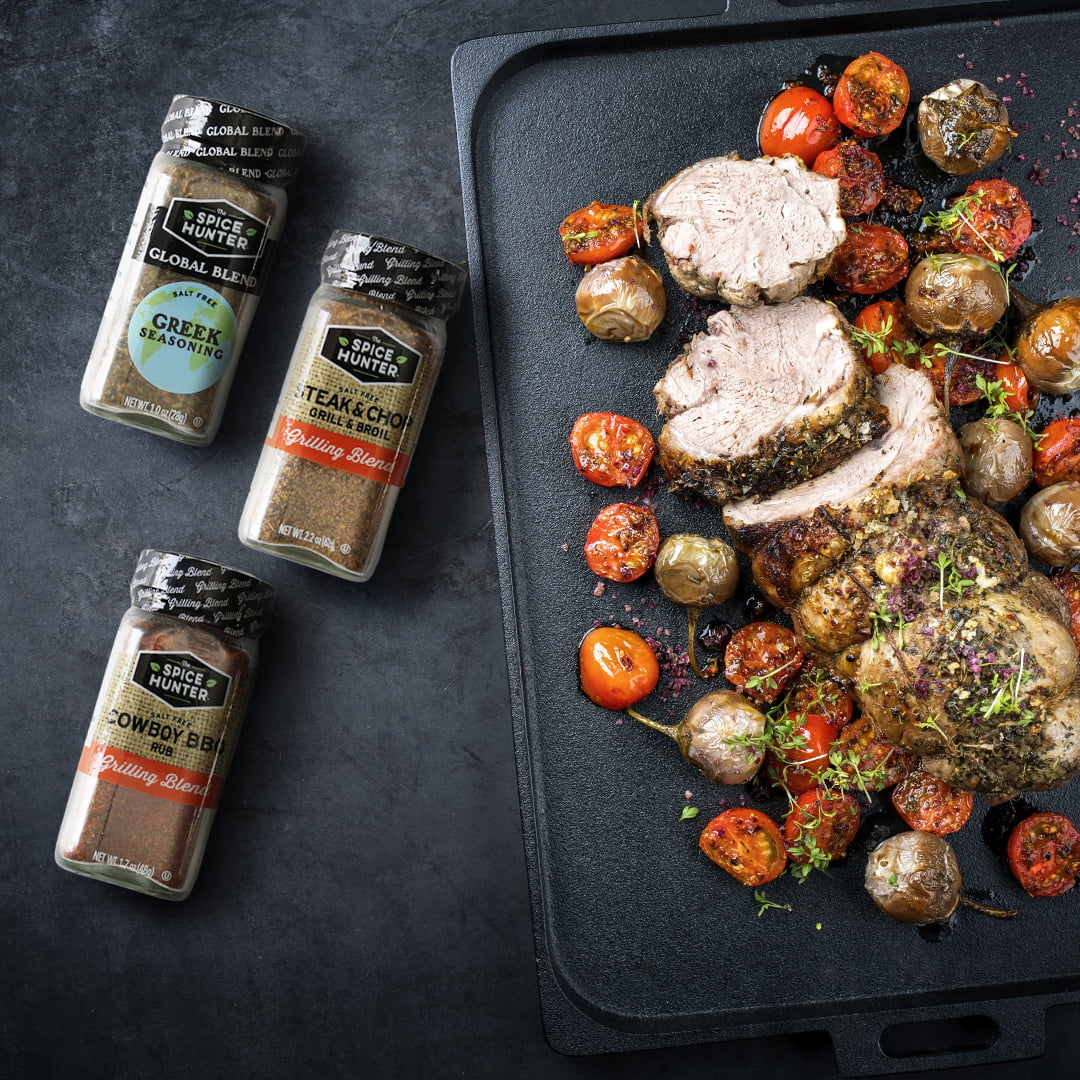 The Spice Hunter Butcher's Collection Meat Seasoning Kit contains 6 Spices and Recipe Gift Box