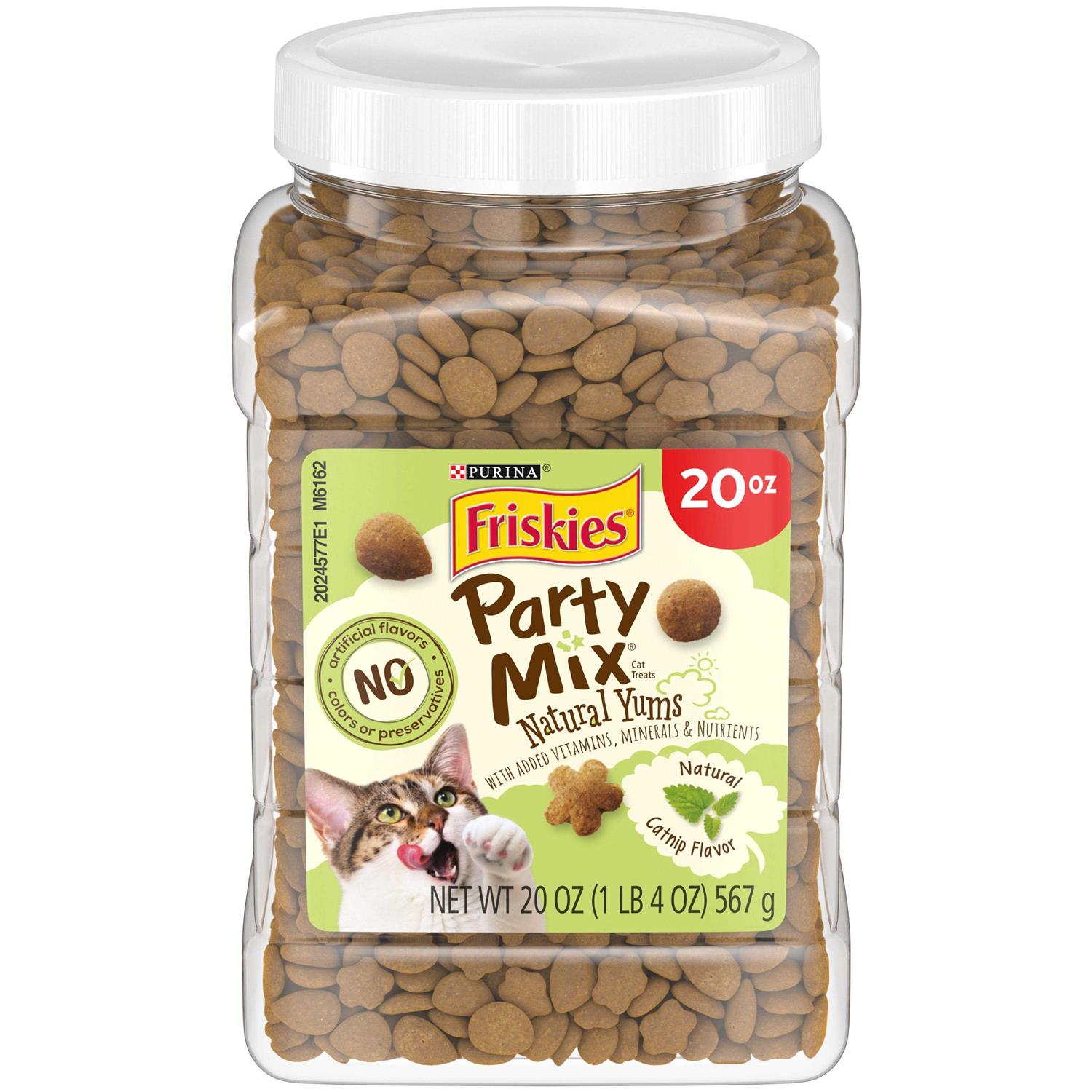 Purina Friskies Natural Yums Party Mix Cat Treats - Pet Supplies online store