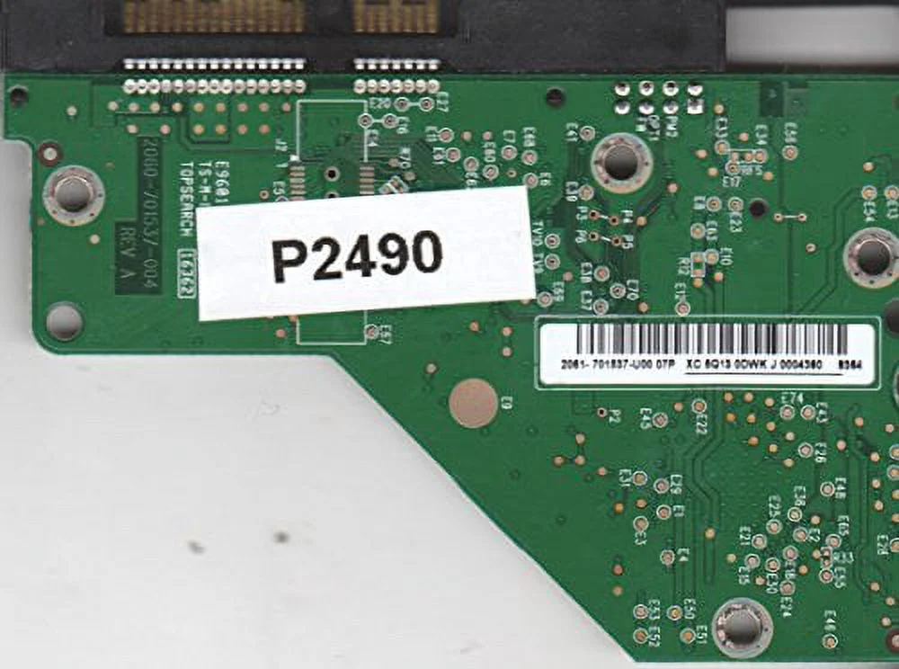 WD5002ABYS-01B1B0, 2061-701537-U00 07P, WD SATA 3.5 PCB