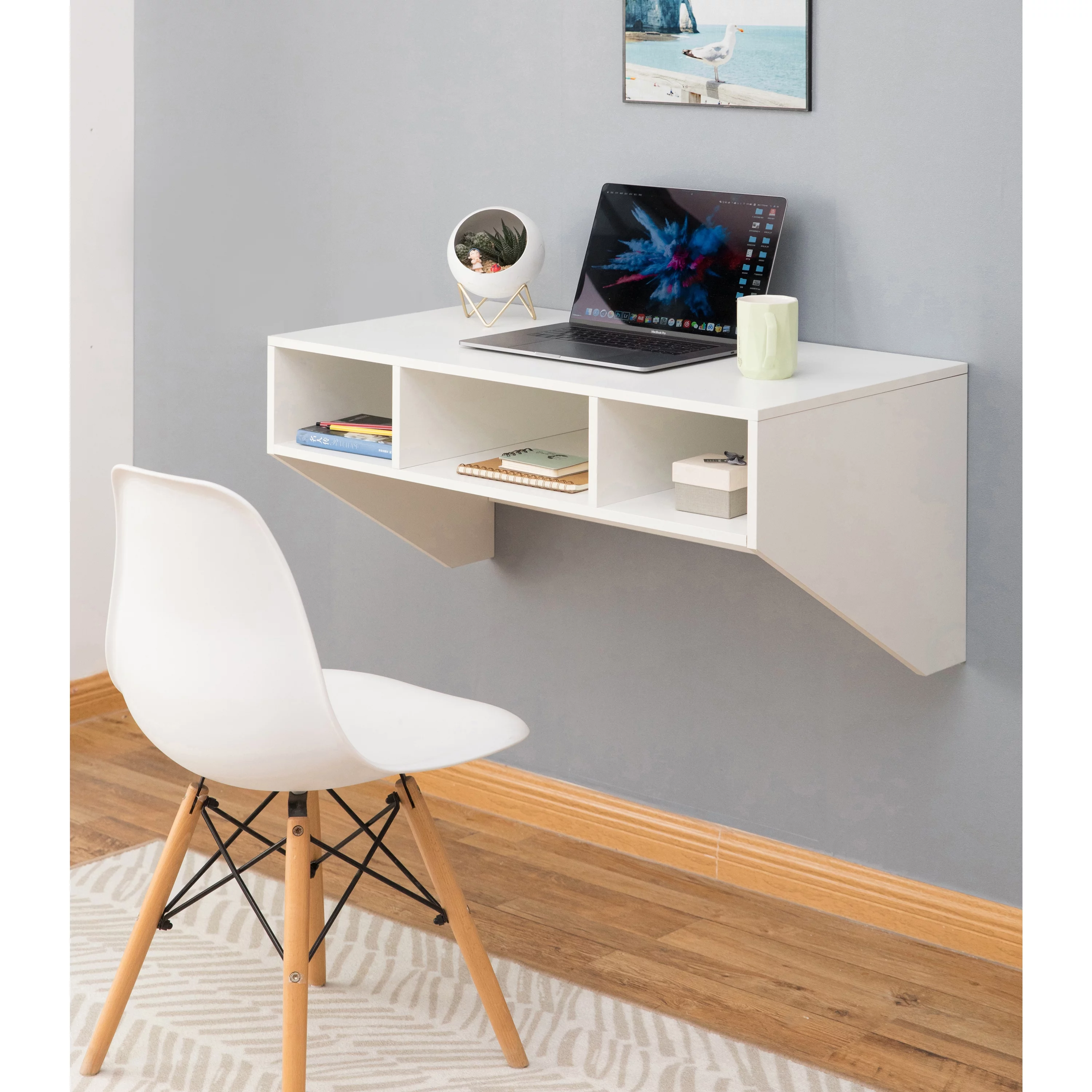 Wall Mounted Home Office Furniture Set