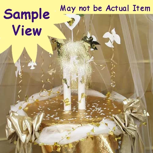 Confetti Champagne Bottle Gold - Half Pound (8 oz) - CCL9300