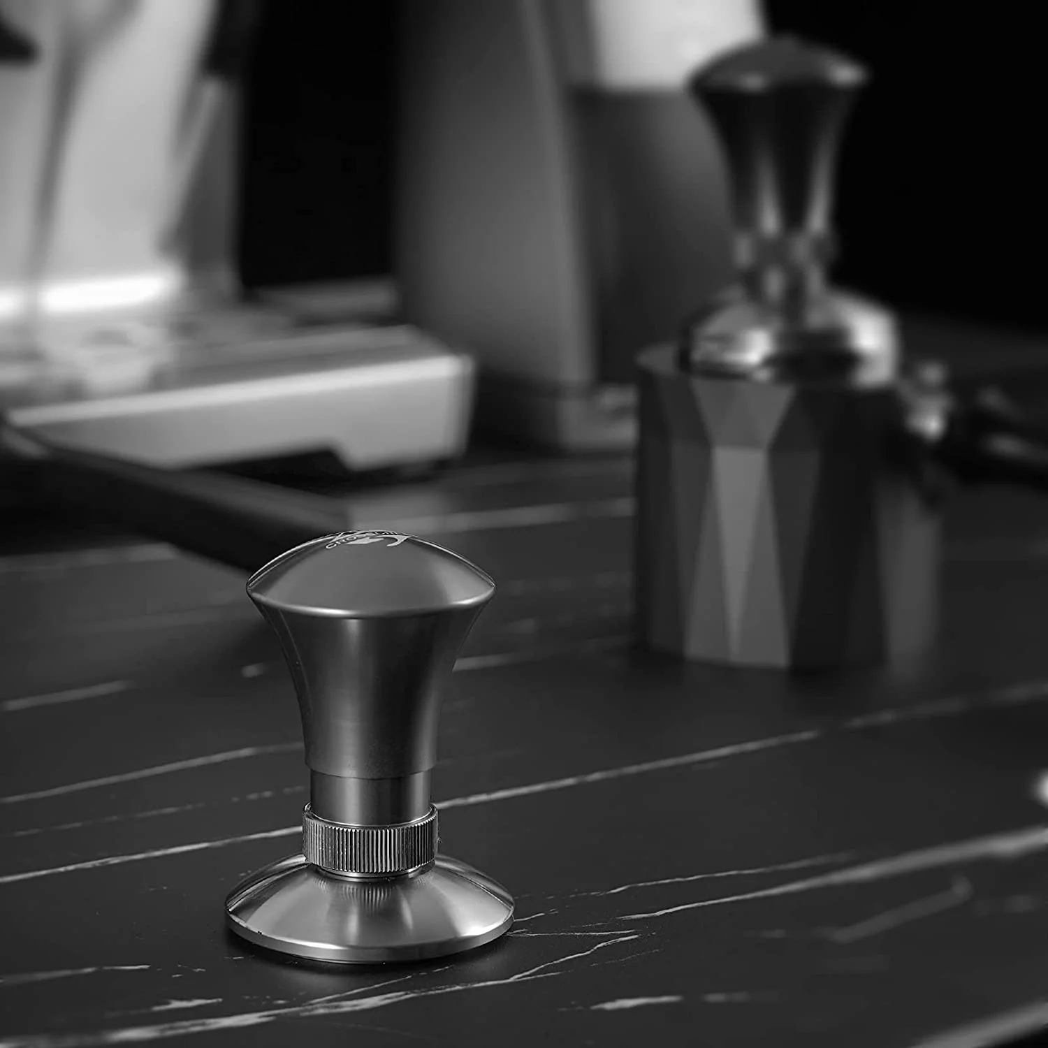 58mm Coffee Tamper, Espresso Tamper Barista 58mm Hand Tamper by CrossCreek with Stainless Steel Flat Base 6296-51202-01A